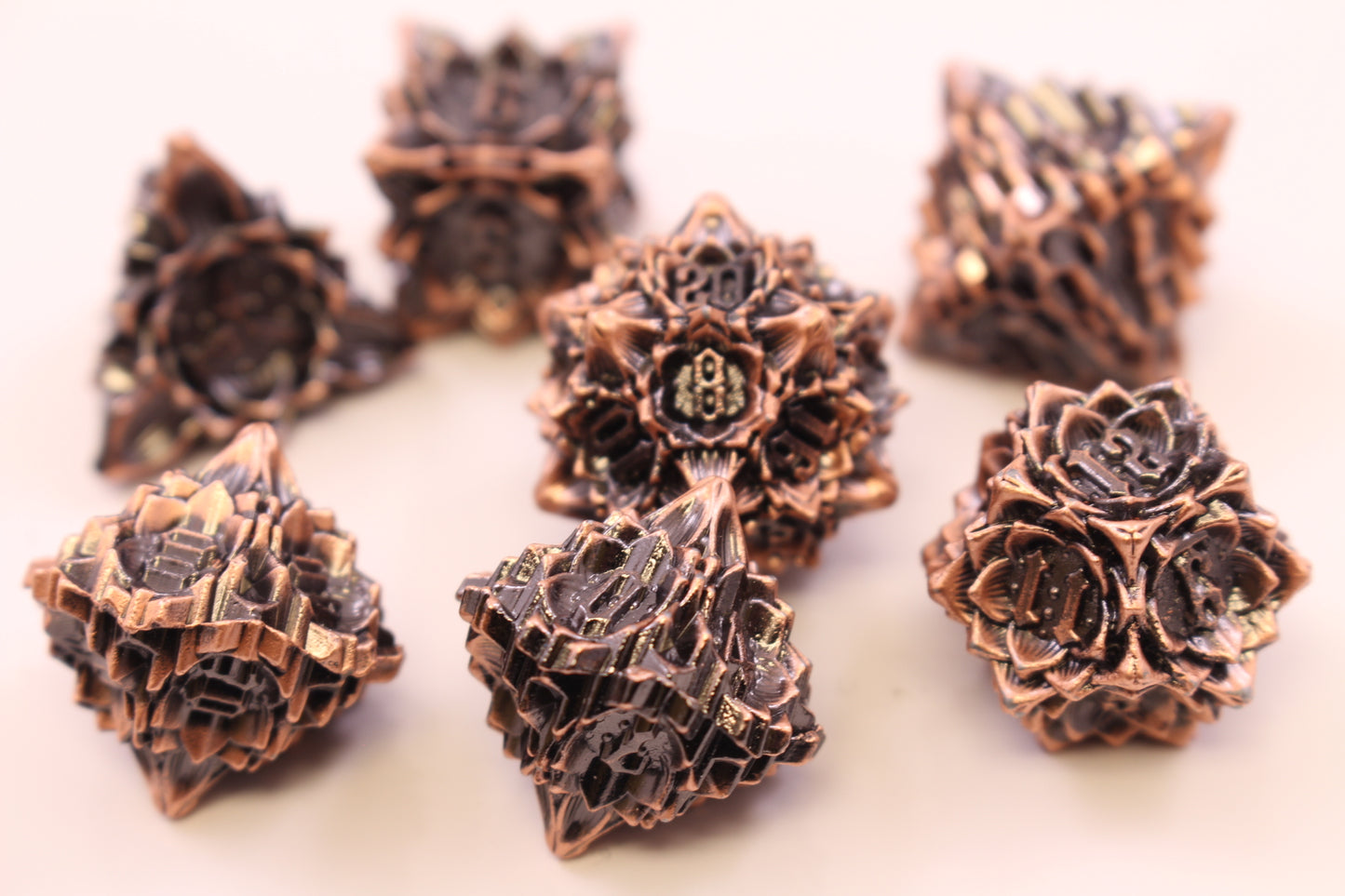 Metal Flower - Antique Copper